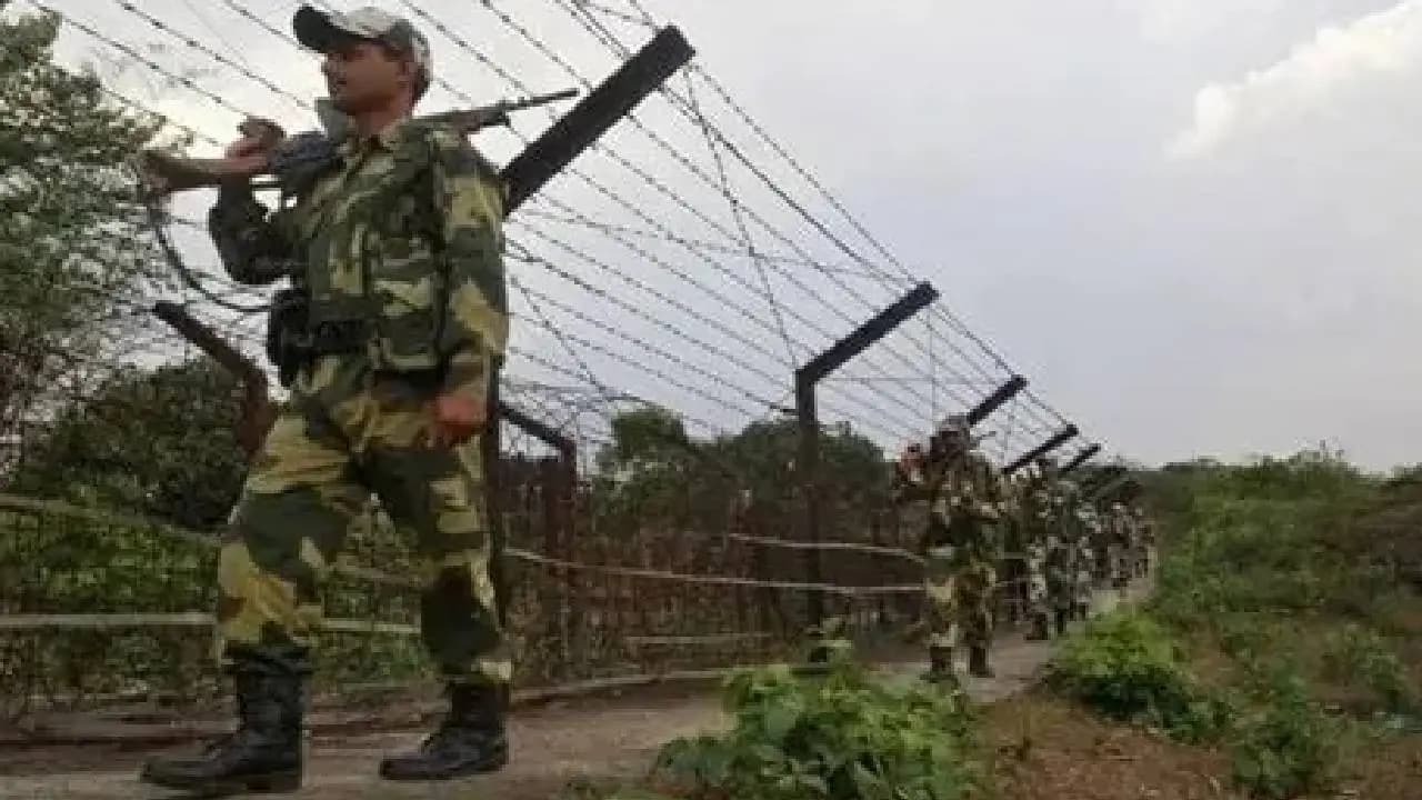 BSF jawan lost his life after being struck by lightning while performing border duty for the country In Jangipur