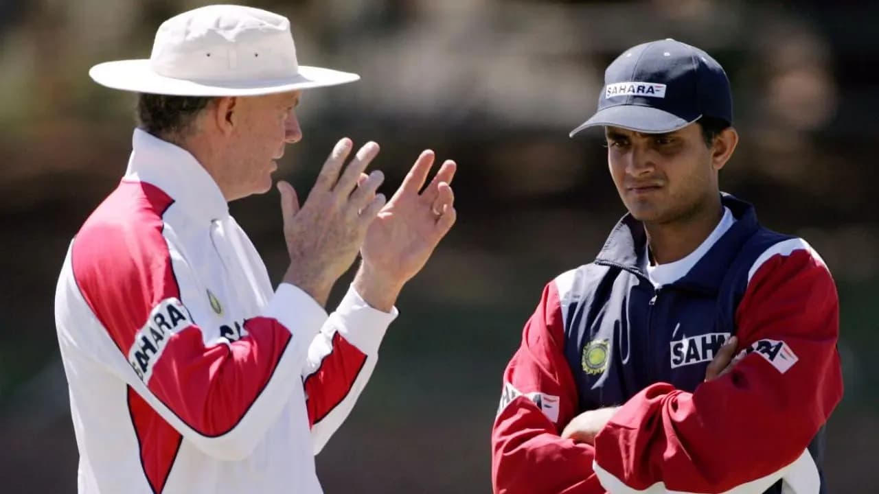 Sourav Ganguly revealed that he had received a message from Greg Chappell on his desire to coach KKR