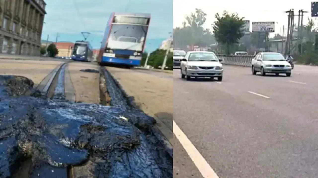 Europe Heatwave Road Melt 2026: Roads In UK is Melting At 40 Degrees But Survive Indias Extreme Heat