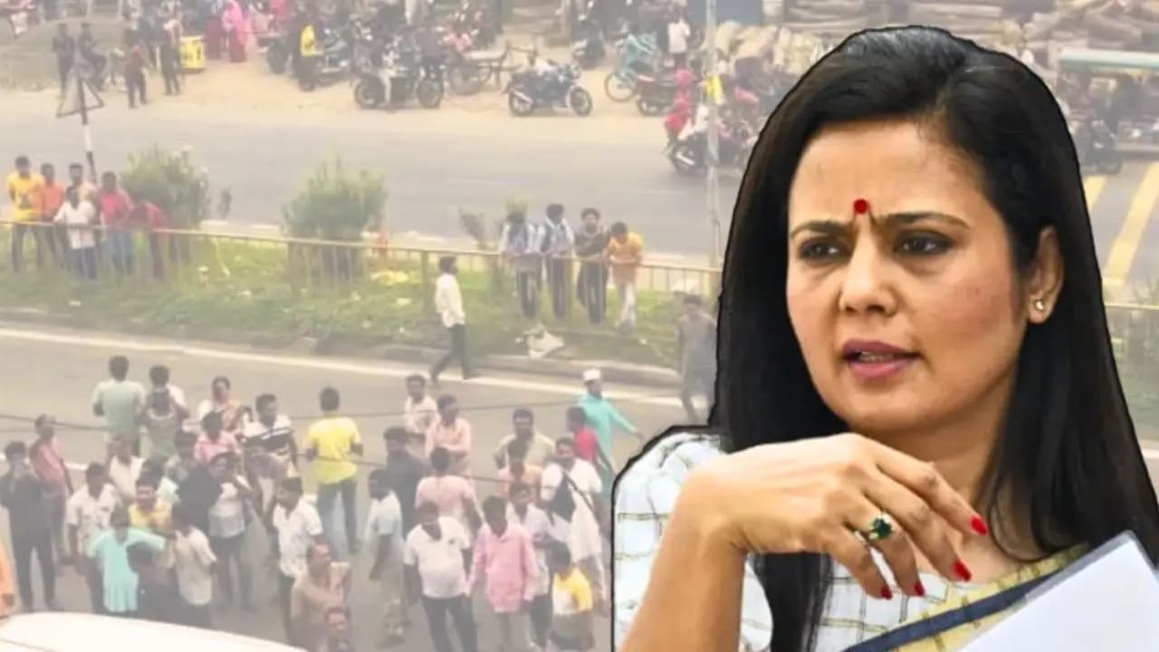 TMC Mahua Moitra Facebook live: MP alleged Eggs thrown at Trinamool meeting here what she said