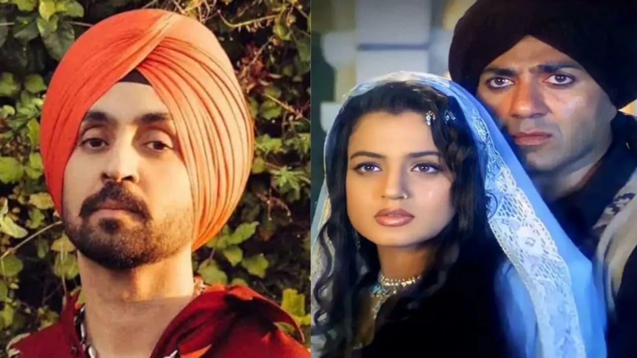 Diljit Doshanjh recalls his struggle Ameesha Patel was second choice for gadar
