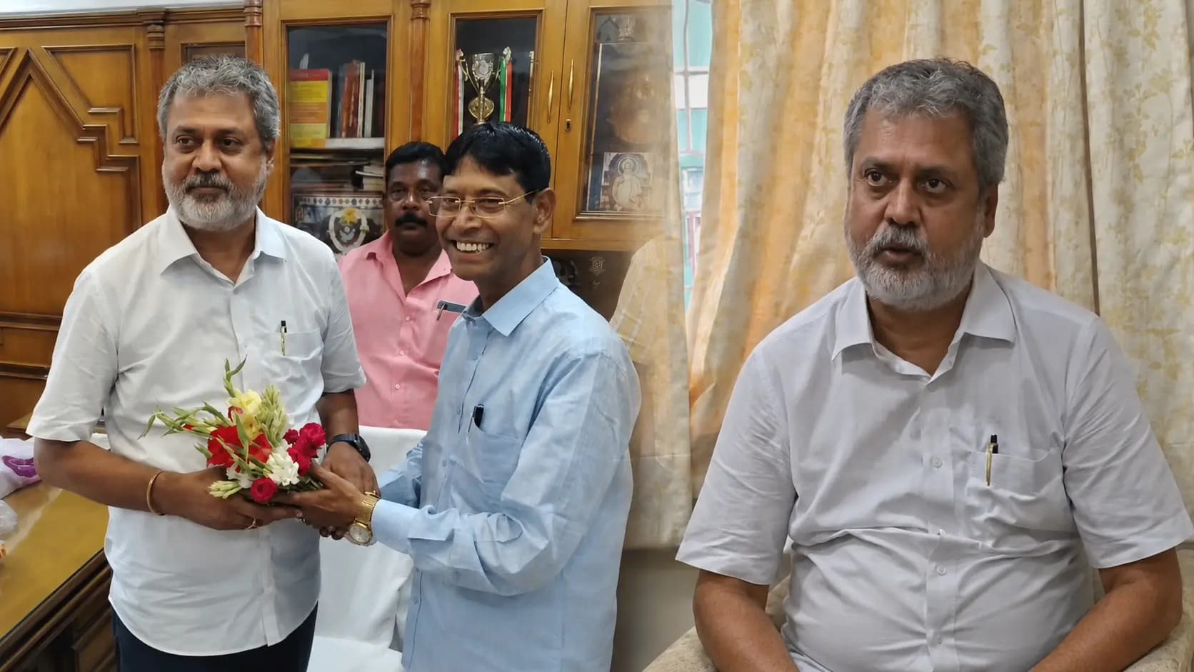 Locket Chatterjees Brother Kamarhatis new municipal chairman What did Sushanta Chatterjee say upon assuming the role