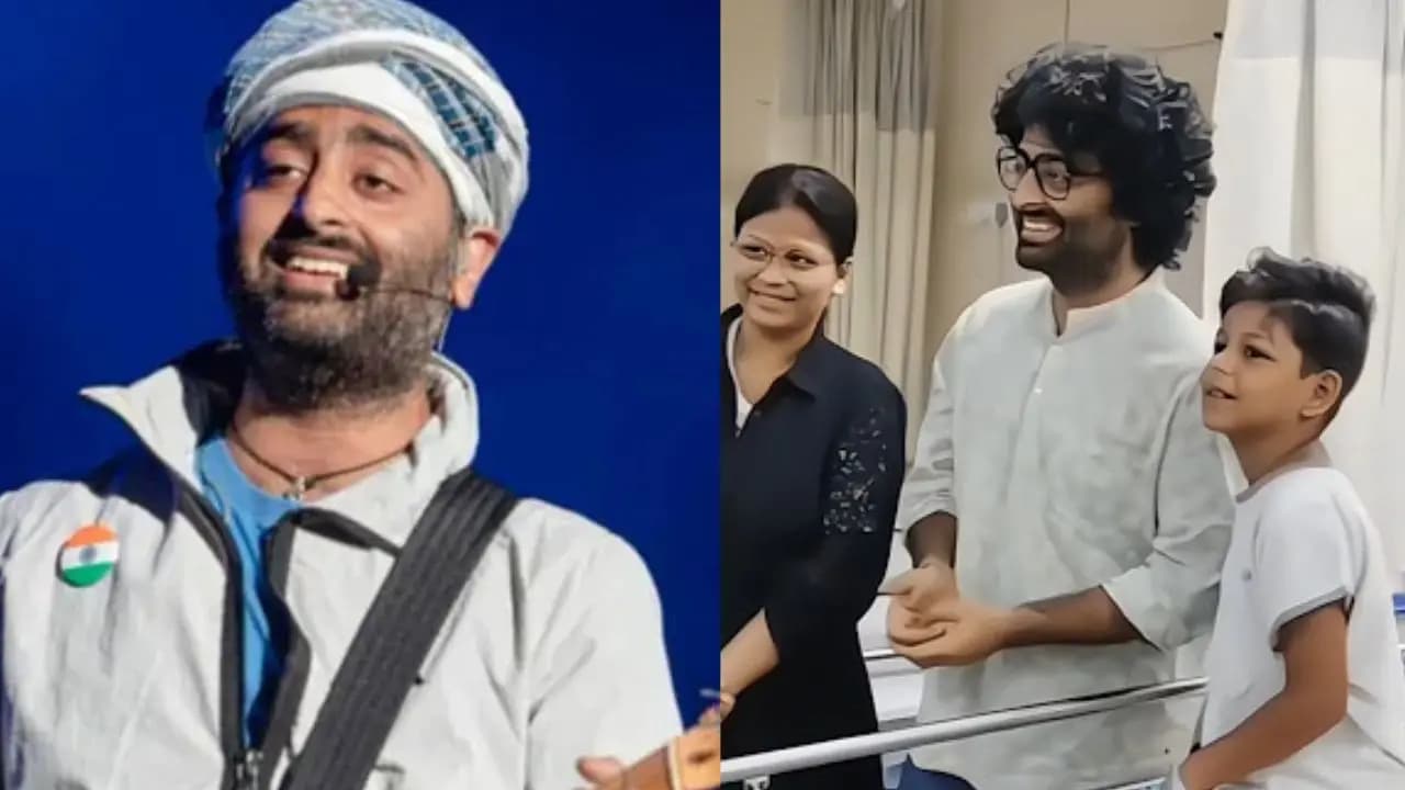 Arijit Singh visited hospital to meet sick young boy