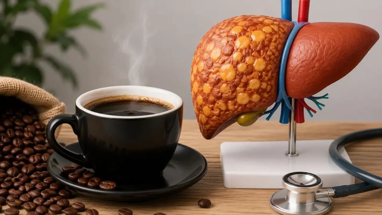 Does black coffee reduce fatty liver risk?