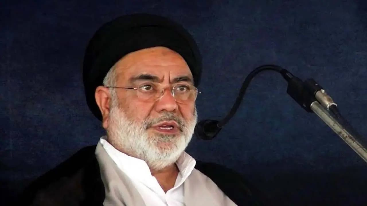 shia leader Aga Hassan stopped in delhi airport was going for Khamenei funeral