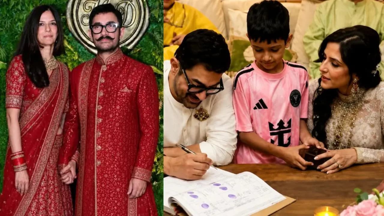 Aamir Khan Gauri Spratt Wedding guest lists