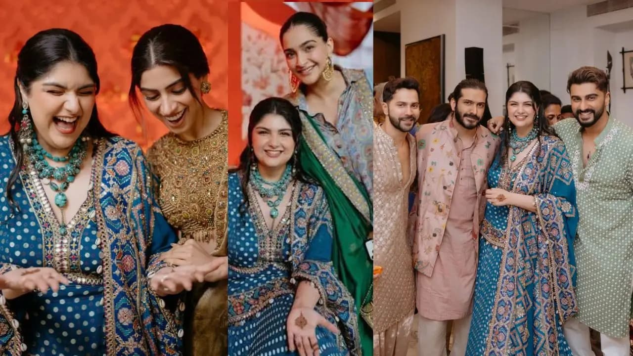 Aishwarya Rai Bachchan Karishma Kapoor and others Anshula Kapoor mehendi guest list