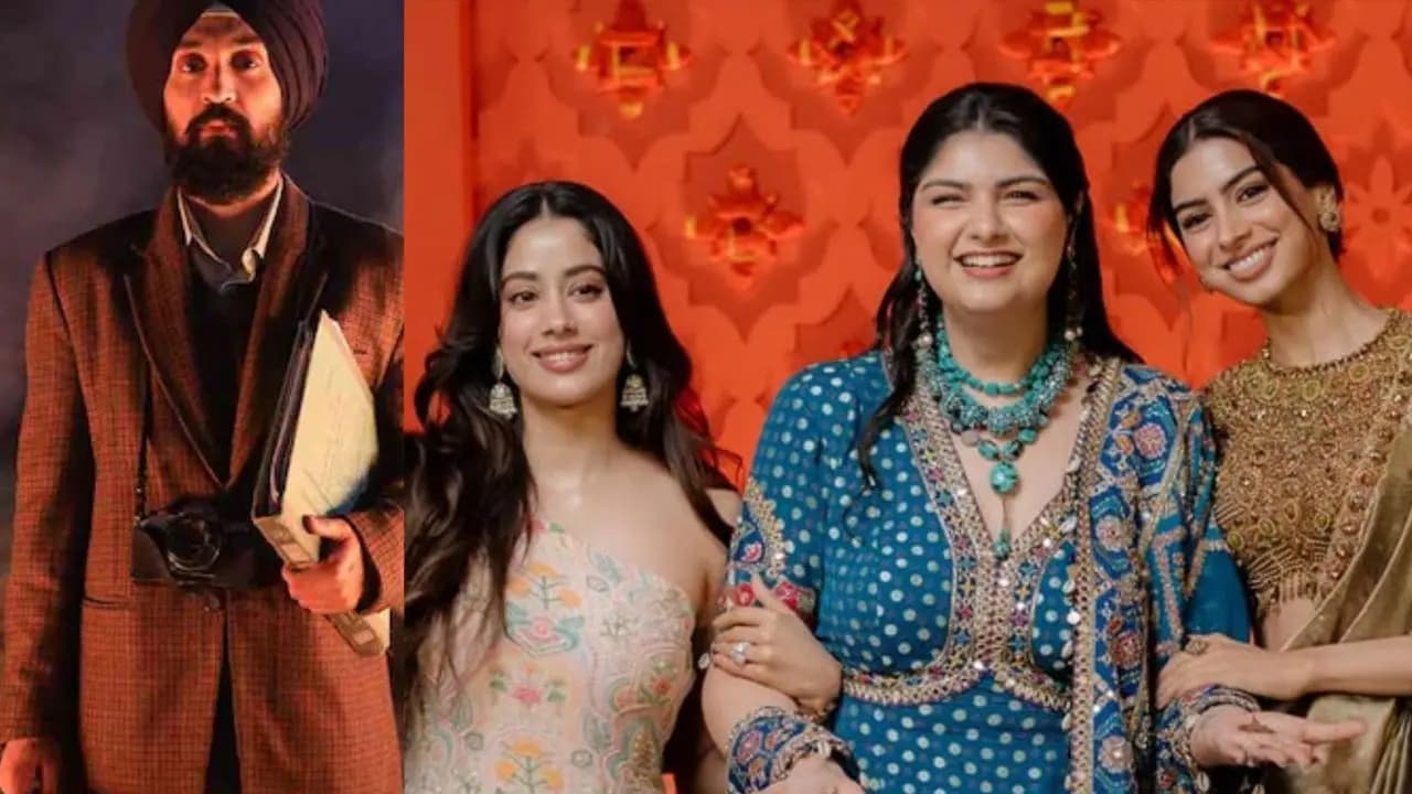 I challenge darkness: Diljit Dosanjh Anshula kapoor thanks jahnvi kapoor