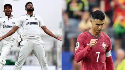 Mohammed Siraj pens a heartfelt tribute after Cristiano Ronaldo's World Cup ends in heartbreak