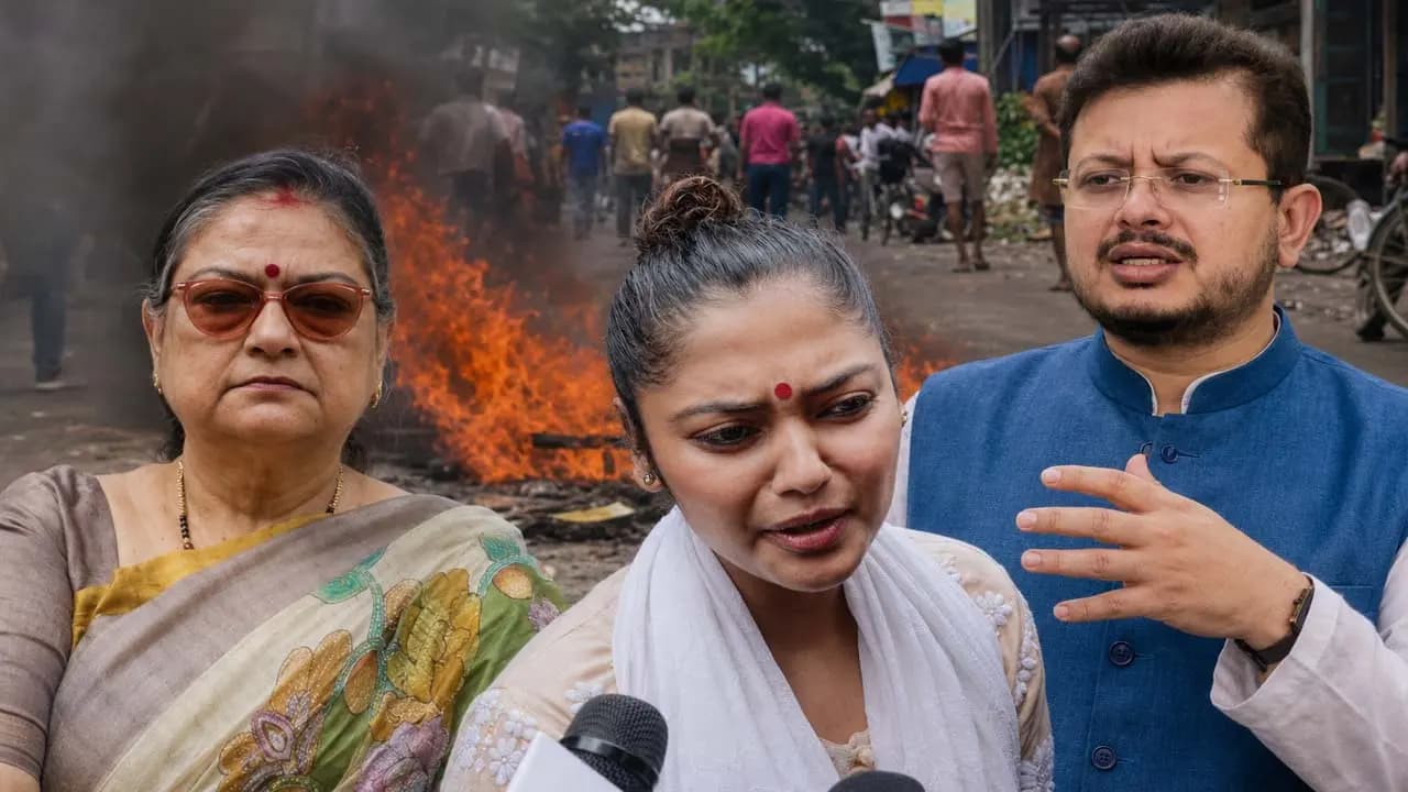 Chief Minister sent us here Kakoli Ghosh Dastidar stated clearly upon arriving in Baruipur accompanied by Ritabrata Banerjee