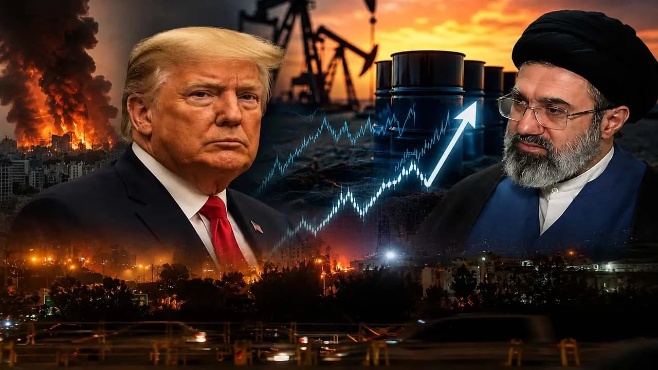 Oil Prices Gone Up: Oil prices soar after Trumps announcement that ceasefire with Iran over