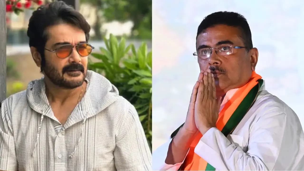 CM Suvendu Adhikari Prosenjit Chatterjee meeting