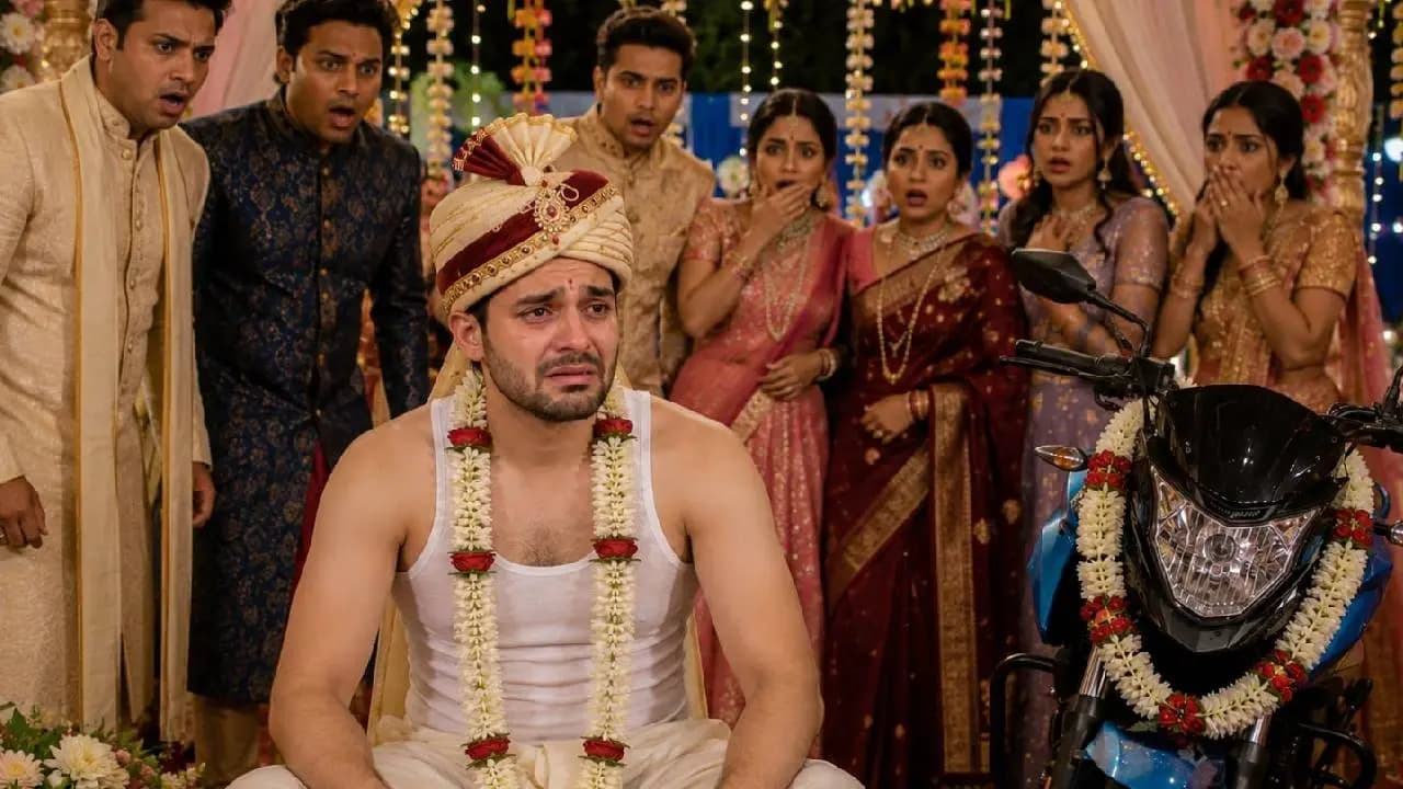 Social media viral news: Groom Demands Bike as Dowry Strips at Mandap in Drunken State