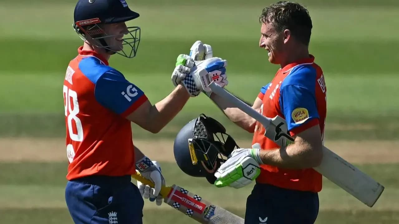 Jos Butler scored century as England put up huge total on Scoreboard vs India