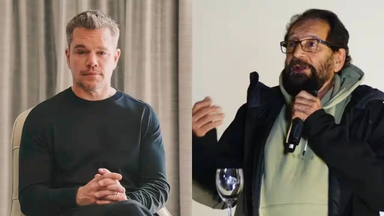 Shekhar Kapur Responds to Hollywood Star AKA The Odyssey Movie famed actor Matt Damon s Wish
