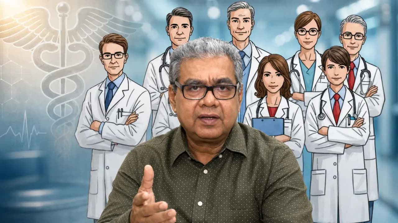 Health Minister Sharadwat Mukherjee has urged doctors to remain on duty for 96 hours and refrain from private practice while on duty
