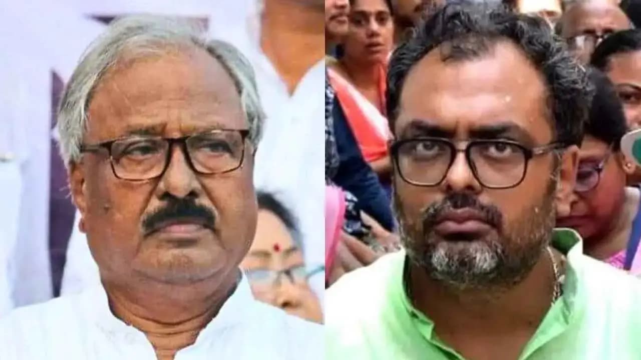 Tirthankar Ghosh son of former Panihati TMC MLA Nirmal Ghosh arrested