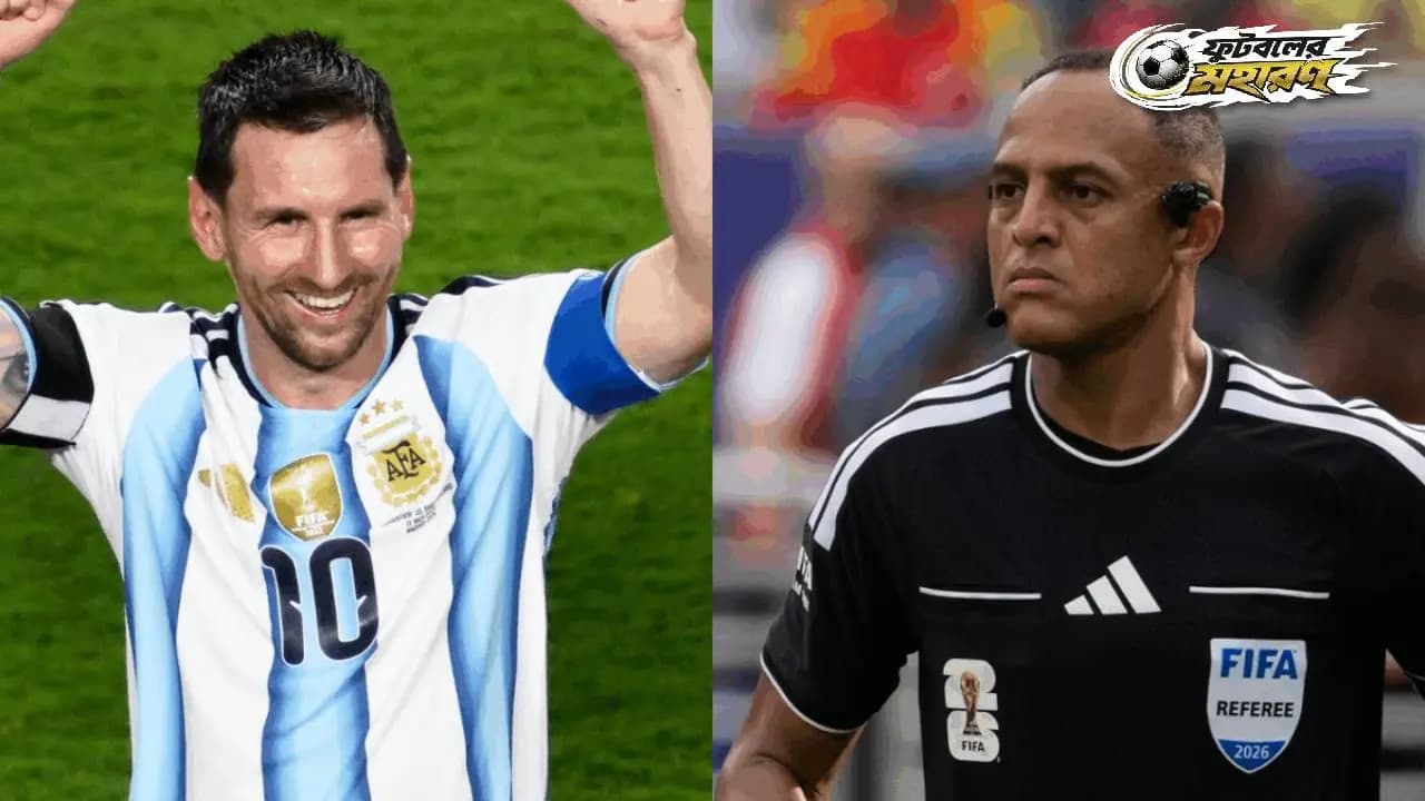 World Cup 2026: Lionel Messi's Favourite Referee Ismail Elfath to officiate Argentina vs England Semifinal