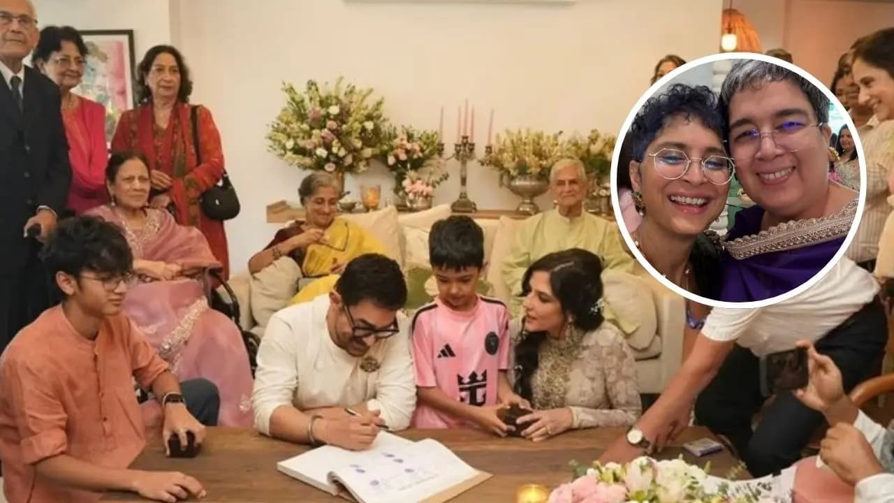 Aamir Khan Gauri spratt wedding: why actors ex wives Reena Dutta and Kiran Rao didn't attend his marriage