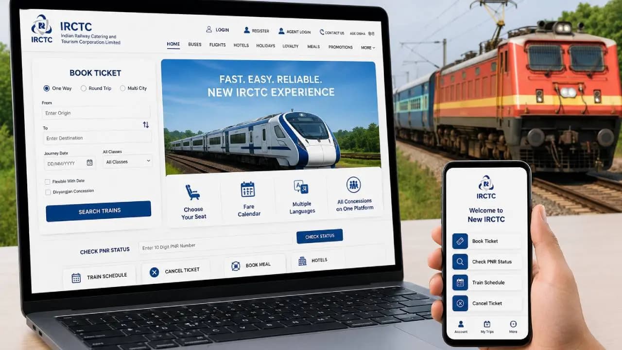 IRCTC's New Booking Platform Promises Faster Ticket Reservations and Fewer Server Crashes