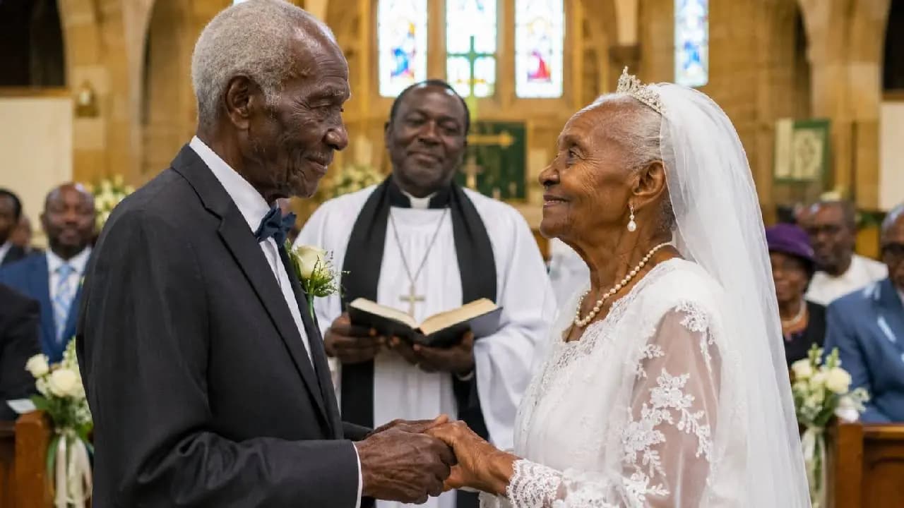 Viral News: 95 Year Old Man Marries 90-Year-Old Girlfriend After 64 Years of Dating in Kenya