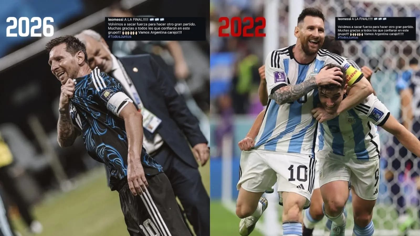 World Cup 2026: The last time Lionel Messi posted this, Argentina won World Cup