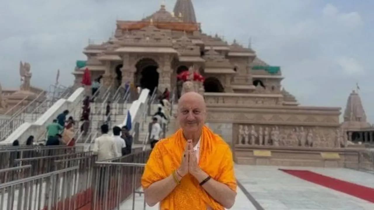 Anupam Kher Shares Emotional Note about Ayodha