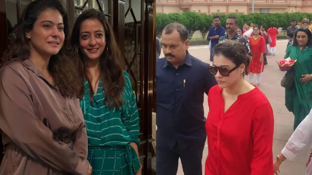 Kajol visited Dakshineswar Kali Temple after meeting with Raima Sen