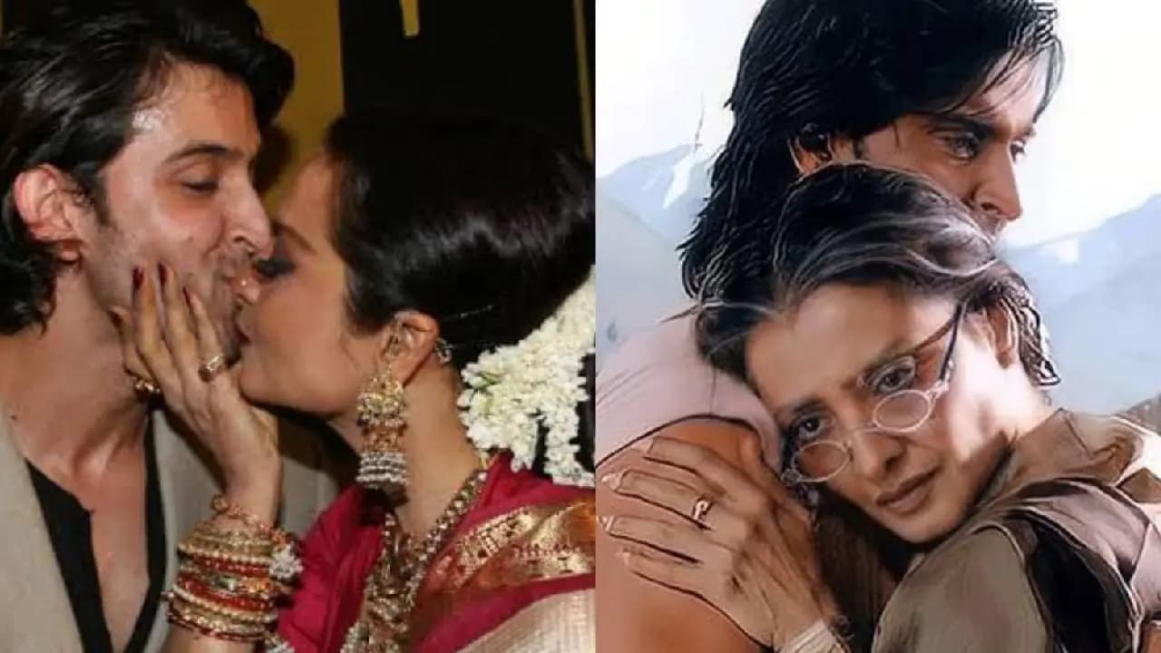 Rekha and Hrithik Roshan Viral Kiss Moment: The Truth Behind the Award Show Incident