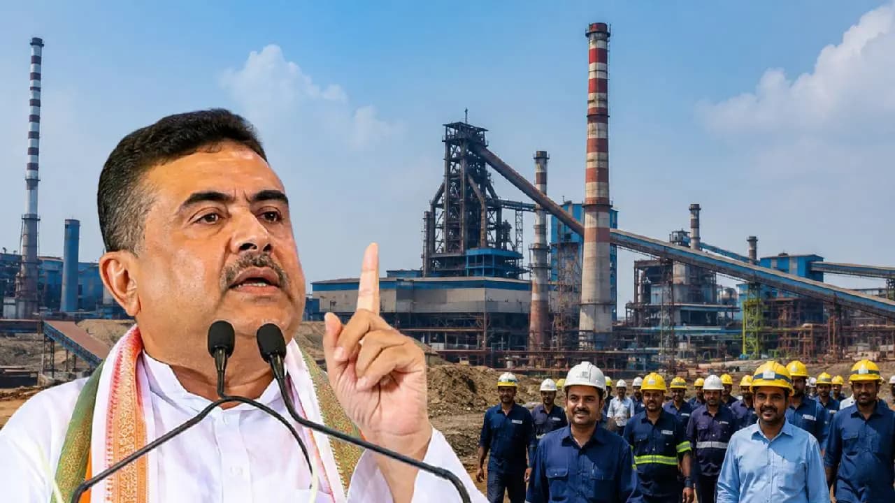 Shyam Steel Plant to Create 20000 Jobs Says Suvendu Adhikari