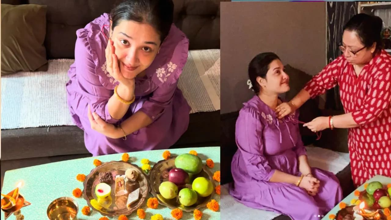 Roshni Bhattacharyya shared a beautiful moment from her babyshower