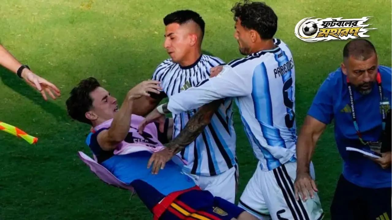 World Cup 2026:What happened between Gavi and Leandro Paredes after the World Cup Final