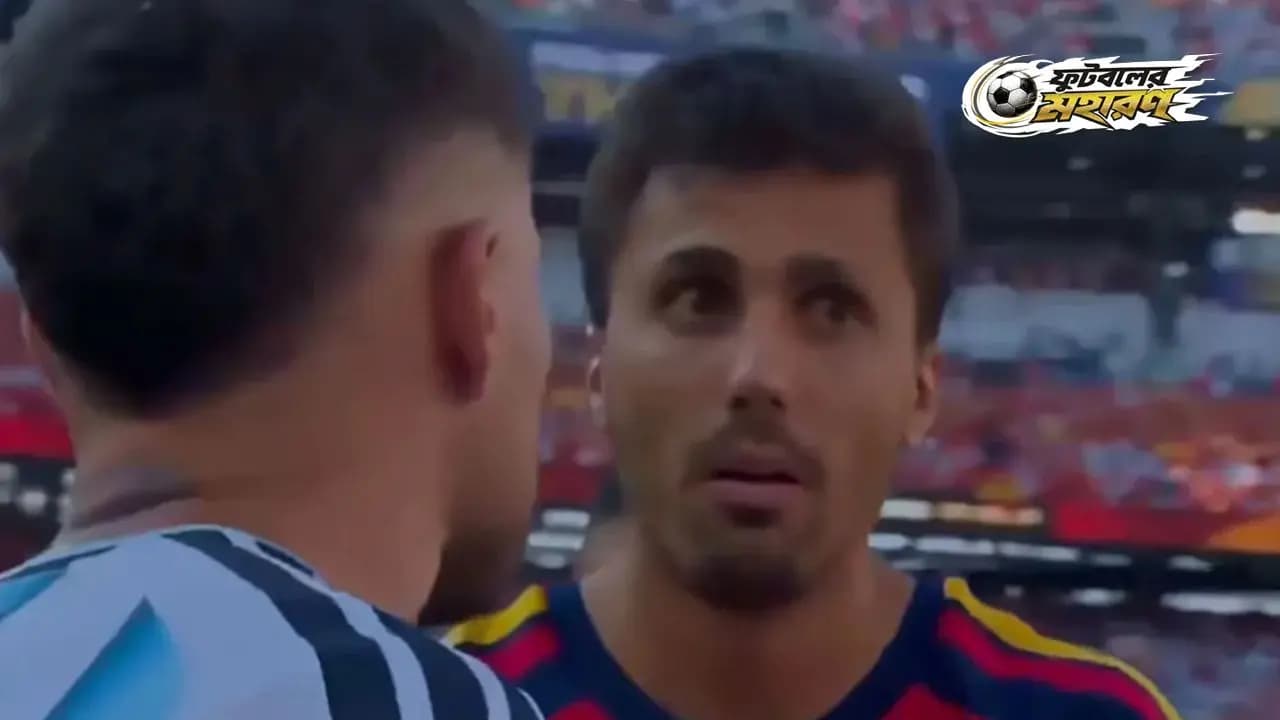 World Cup 2026:What Nicolas Otamendi said to Rodri during heated altercation after World Cup Final