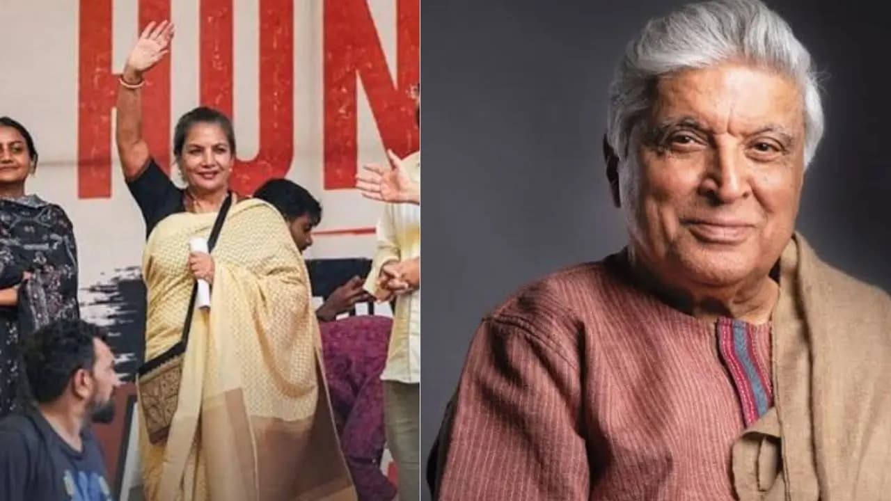 Shabana Azmi, javed akhtar,