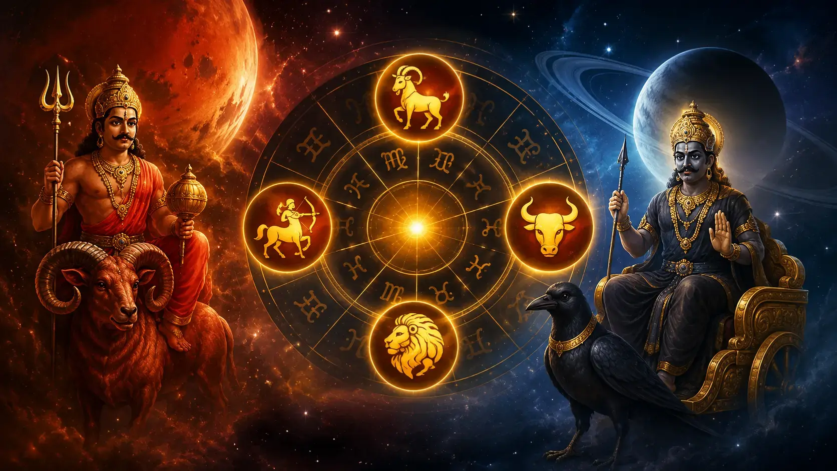 Mars Saturn Sextile: career growth luck for 4 zodiac signs