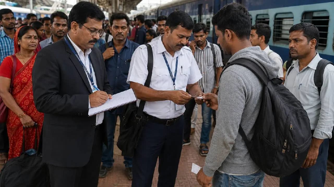 289 Ticketless Passengers Caught on Trains Know How Much Fine Indian Railways Collected