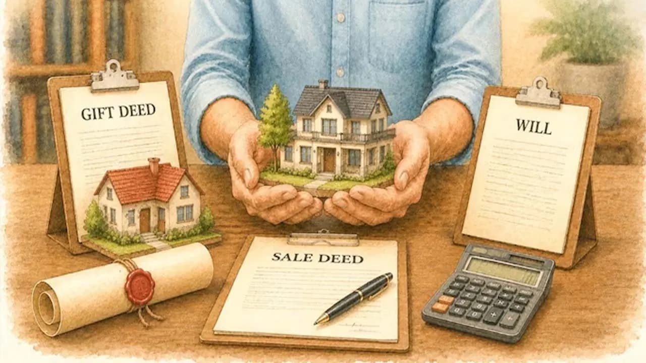 Gift Deed vs Sale Deed vs Will: What is the difference between a gift deed a sale deed and a will