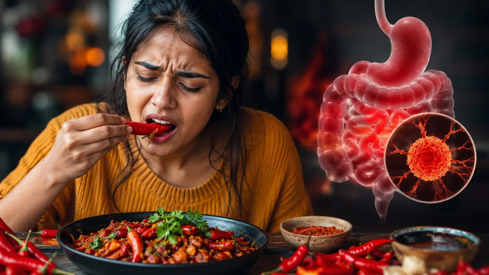 Spicy Food and Oesophageal Cancer Risk: Study Highlights Capsaicin Effect and Symptoms