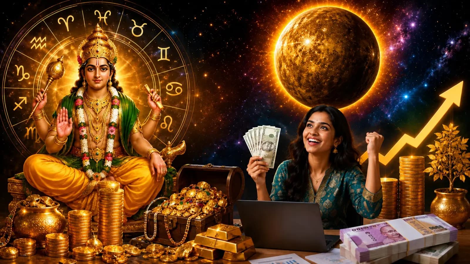 Budh Margi 2026: Mercury Direct on July 25 these Zodiac Signs to Gain Career and Financial Benefits