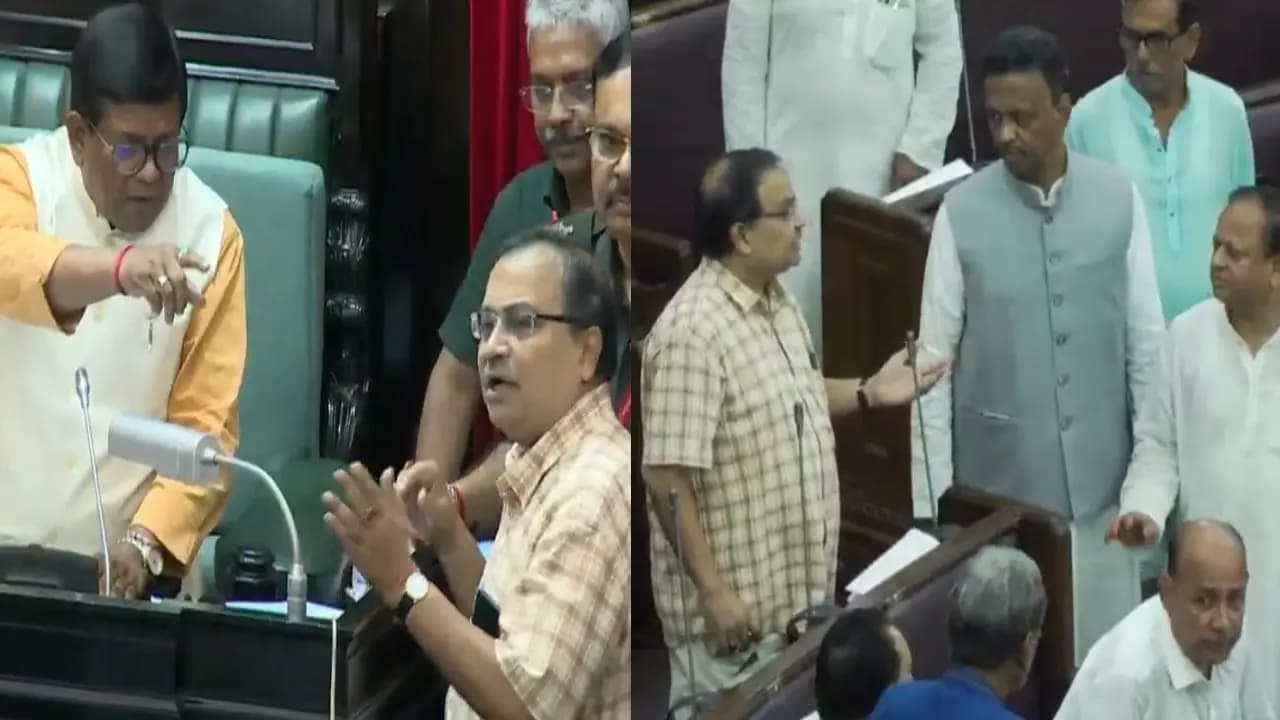 West Benagl assembly beleghata-mla Kunal Ghosh suspended july 22 again clash in assembly july 23 here what happened