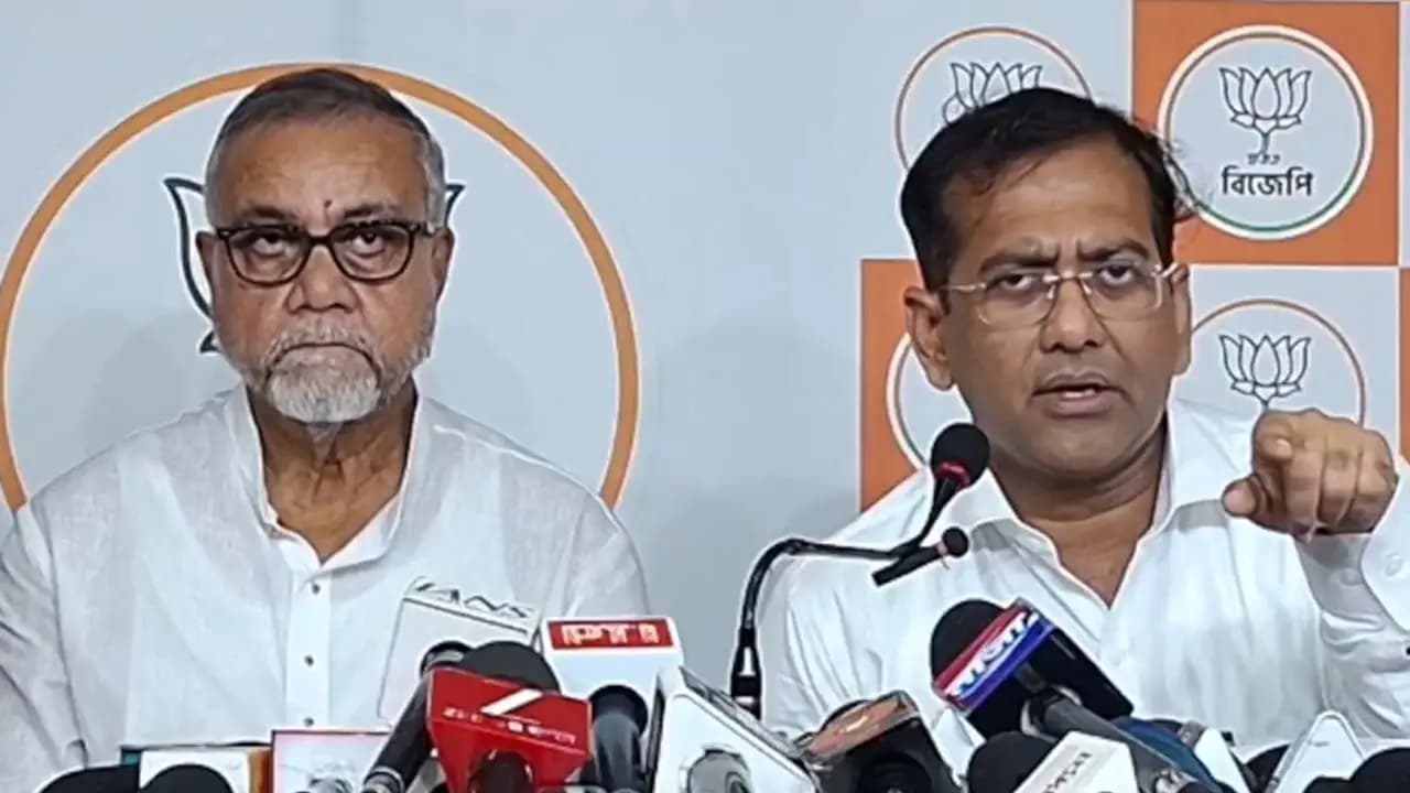 Bengal BJP On CJP Protest: Insolence in the name of agitation will not be tolerated Tapas Roy Debjit Majumder and others issue a stern warning amidst the CJPs preparations for a movement in Kolkata