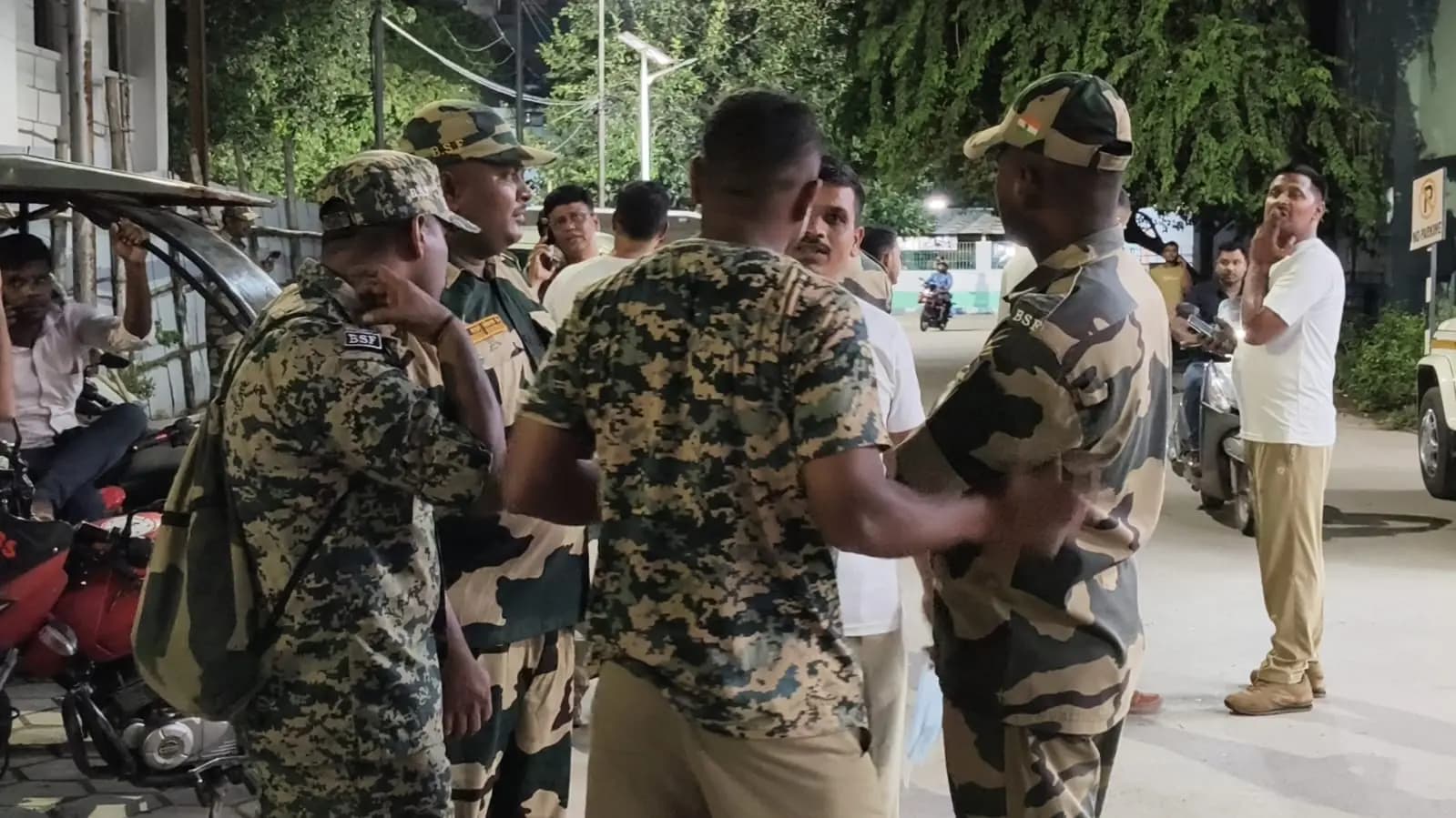 Shoot out at maldah BSF Battalion