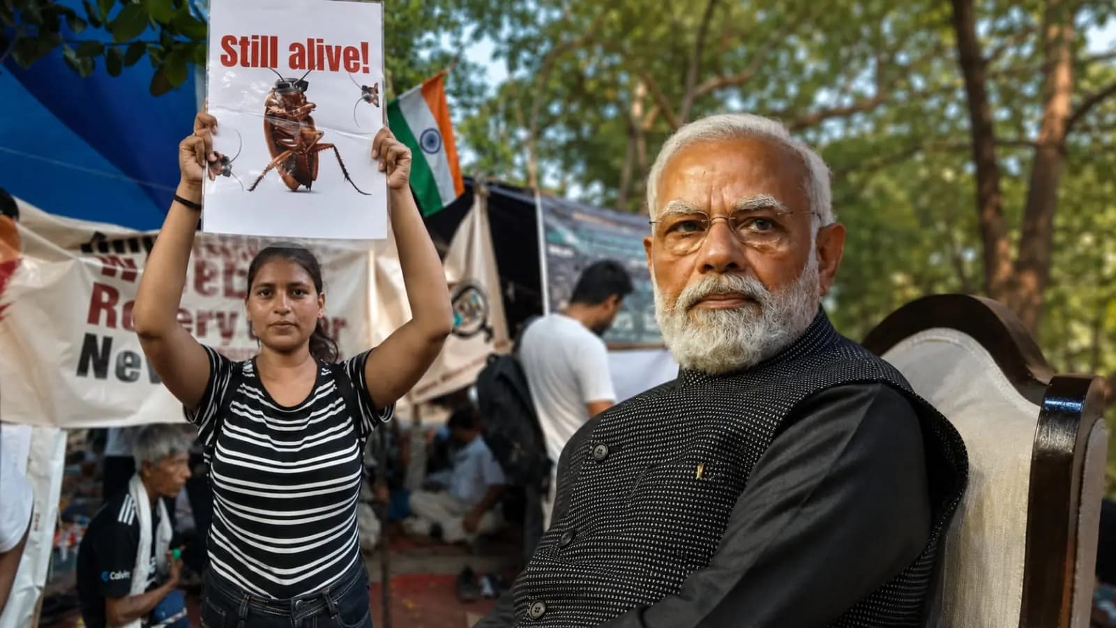 PM Modi on NEET Protest
