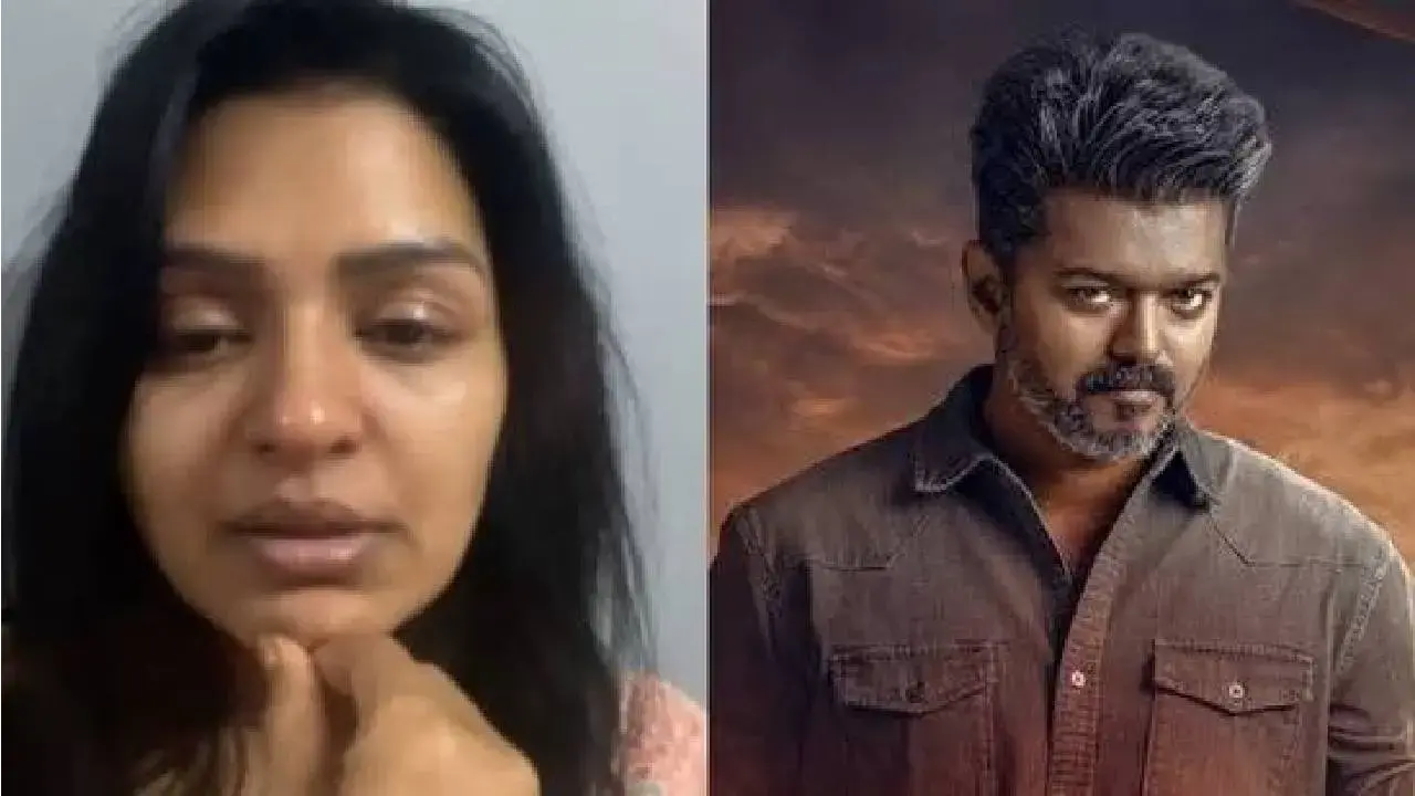 Tamil Actress Anandhi Ajay Shares Heartbreaking Video After Her Scenes are Edited Out of Thalapathy Vijay s Jana Nayagan