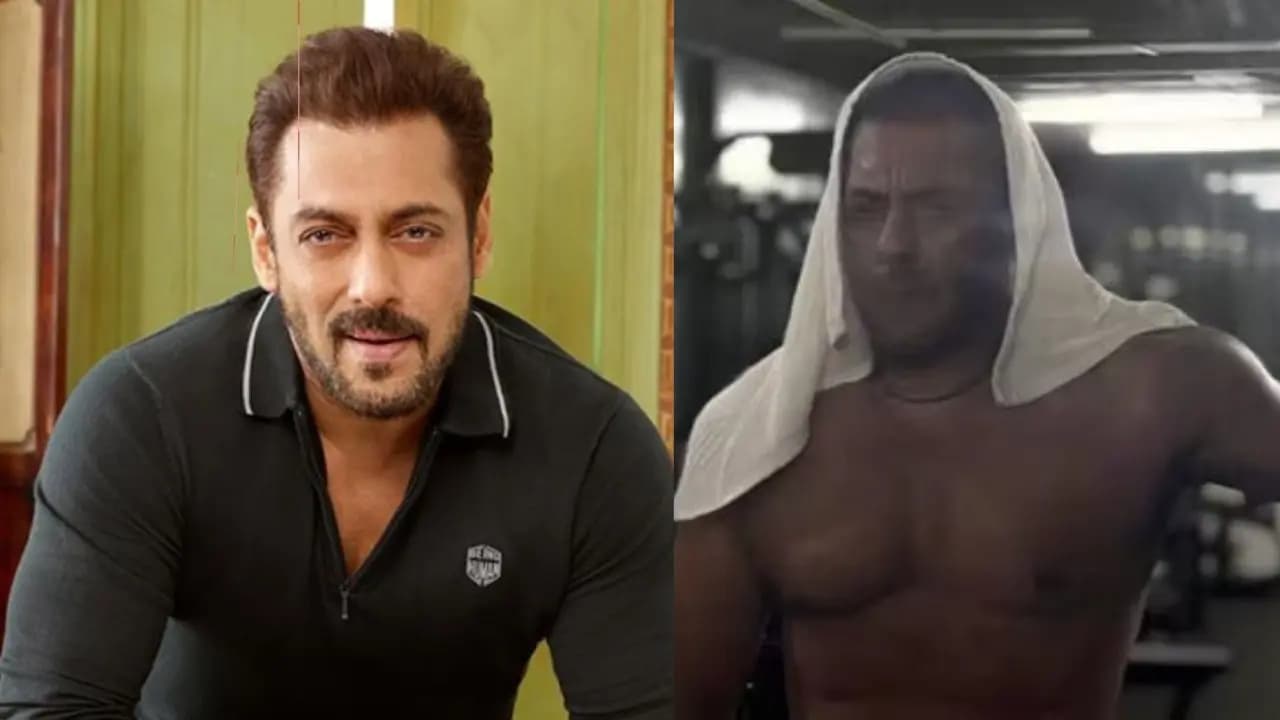 Salman Khan Flaunts Abs