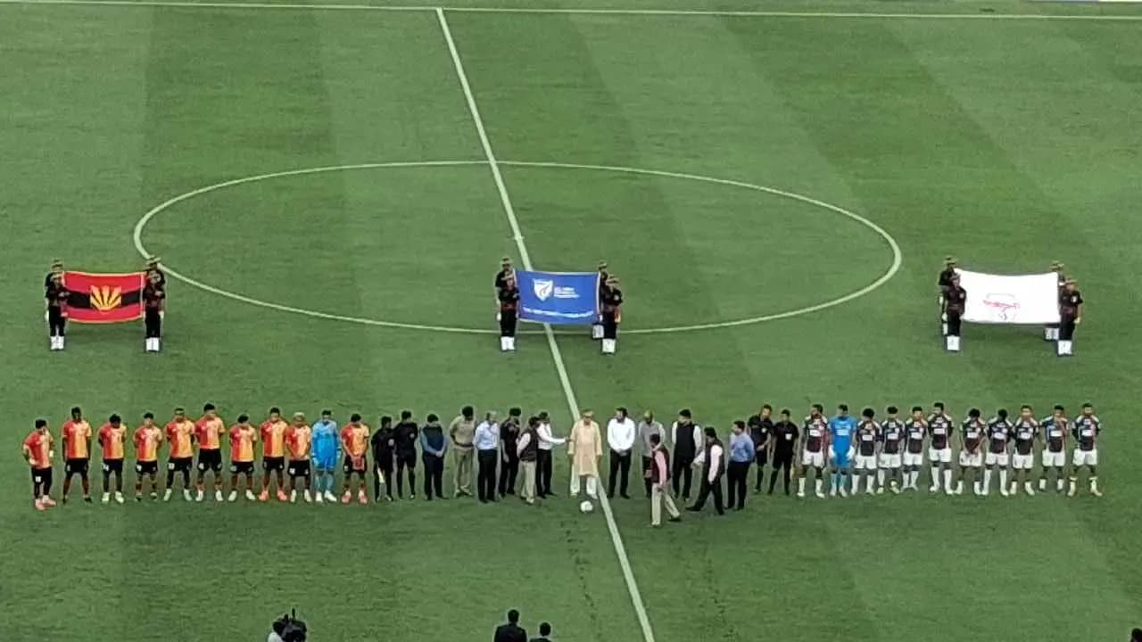 Sports Minister of State Dr. Indranil Khan Kicks off 135 Durand Cup in style