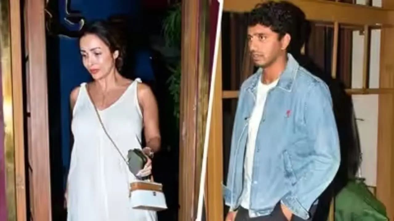 Malaika Arora and Rumoured Boyfriend Harsh Mehta spotted on Night out