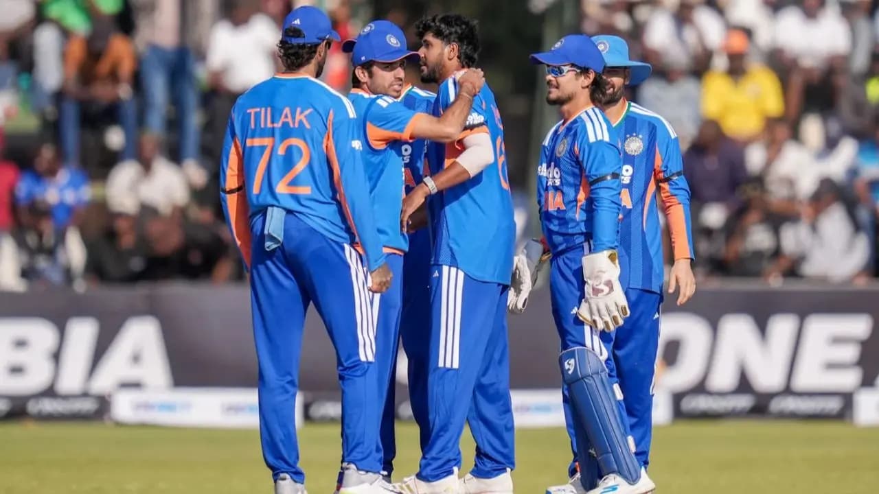 India beat Zimbabwe in T20 series