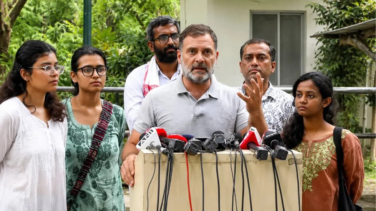 Rahul Gandhi Claims Centre May Shift Dharmendra Pradhan