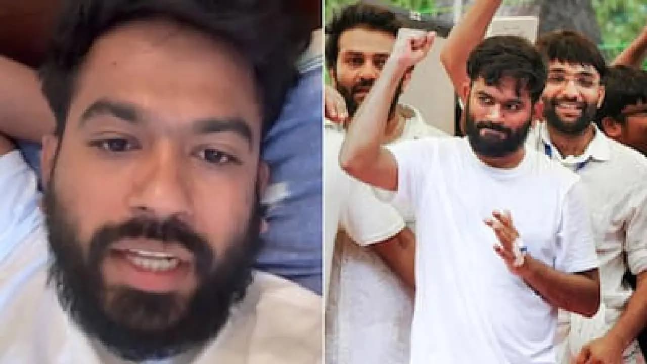 CJP Protest: After Protest Ends, Cockroach Janta Party Founder Abhijeet Dipke Morning Video Post Says Long Way To Go